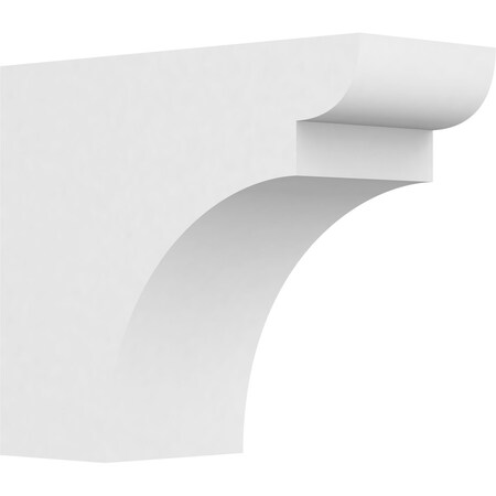 Ekena Millwork Standard Yorktown Architectural Grade PVC Rafter Tail, 5"W x 10"H X 12"L RFTP05X10X12YOR